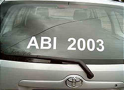 ABI Fahrzeugbeschriftung (60 cm)