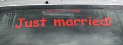Just married (60 cm)