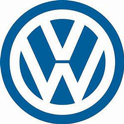 Blechschild: VW